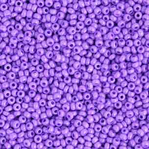 SEEDBEAD 10/0 OPAQUE DYED VIOLET (1156)