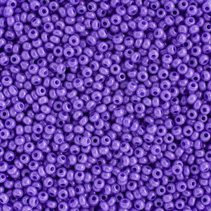 Czech Seed Beads 10/0 Opaque Dark Violet Dyed (1157)