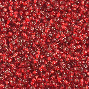 SEEDBEAD S/L LT RED 10/0 (1284)