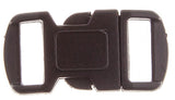 Craft Paracord Buckle (6pcs) 12mm Black